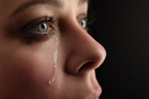 Olhos lacrimejando