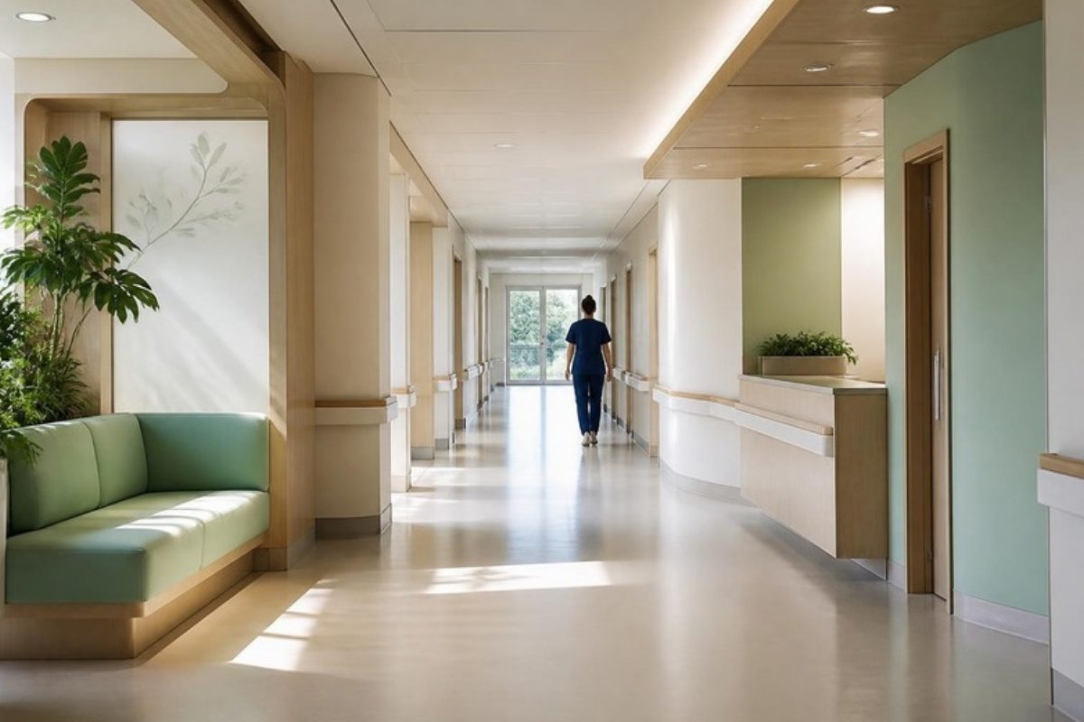 Corredor de hospital